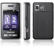  Мобильный телефон Samsung D980 Duos(сенсорный,  с 2-мя sim картами)